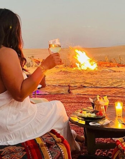 Agafay Desert private sunset camel ride from Marrakech (3)